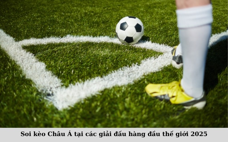 Soi kèo Châu Á tại các giải đấu hàng đầu thế giới 2025